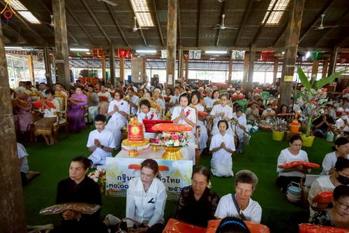 ภาพ No.271561:วันที่ 29 ตุลาคม พ.ศ. 2568 พิธีทอดกฐินสามัคคีทั่วไทย ณ วัดกำแพงงาม ต.บ้านกล้วย อ.เมือง จ.สุโขทัย โดยคณะศิษยานุศิษย์ บูชาธรรม 81 ปี หลวงพ่อธัมมชโย