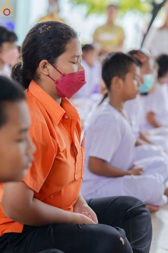 ภาพ No.87721:โครงการสมาธิเพื่อสันติภาพโลก  ธุดงค์สถานปราจีนบุรี โรงเรียนเทศบาล ๓ (วัดแก้วพิจิตร) ต.หน้าเมือง อ.เมือง จ.ปราจีนบุรี วันที่ 13 กันยายน พ.ศ. 2566