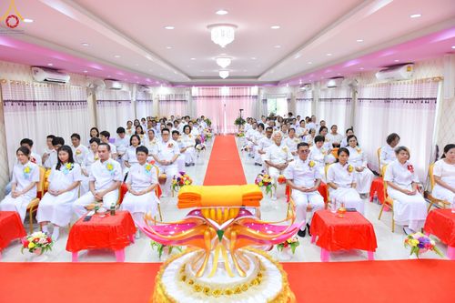 พิธีทอดกฐินสามัคคี เพื่อสร้างหมู่บ้านปฏิบัติธรรม   ณ ศูนย์ปฏิบัติธรรมท่าม่วง ต.ทุ่งทอง อ.ท่าม่วง จ.กาญจนบุรี  วันเสาร์ที่ 11 พฤศจิกายน พ.ศ. 2566