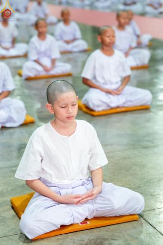 ภาพ No.133641:นาคธรรมทายาทปฏิบัติธรรมก่อนบวช ในโครงการบรรพชาสามเณร ฟื้นฟูพระพุทธศาสนาทั่วไทย ศูนย์อบรมวัดพระธรรมกาย วันที่ 3 เมษายน พ.ศ. 2567