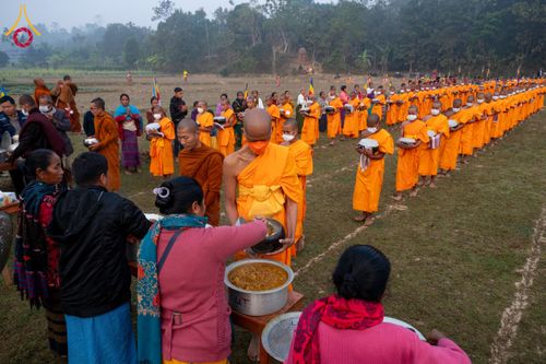 Photo Story ปฐมบรรพชาชาวพุทธมาร์มา Episode 4/5 วันที่ 13 กุมภาพันธ์พ.ศ. 2567 ณ วัดธัมจักร อรัญกุฏิ บังกลาเทศ