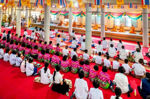 ภาพ No.106446:พิธีทอดผ้าป่าทำนุบำรุงศาสนสถาน ณ วัดใหม่พิบูลย์ผล ต.บางเลน อ.สองพี่น้อง จ.สุพรรณบุรี วันที่ 5 มกราคม พ.ศ. 2567