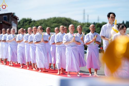 ภาพ No.148254:พิธีปฐมอุปสมบท สมโภชอุโบสถ บูชาธรรม 80 ปี หลวงพ่อธัมมชโย  วันอาทิตย์ที่ 11 สิงหาคม พ.ศ. 2567 วัดพระธรรมกายโทชิหงิ ประเทศญี่ปุ่น