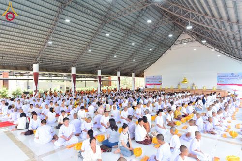 ภาพ No.216800:วันเสาร์ที่ 5 เมษายน พ.ศ. 2568 พิธีบรรพชาสามเณรฟื้นฟูพระพุทธศาสนาทั่วไทย ณ ธุดงคสถานอำนาจเจริญ จ.อำนาจเจริญ