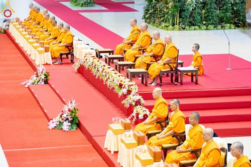 ภาพ No.176264:พิธีมุทิตาสักการะพระมหาเถระและพระเถระ วันที่ 24 พฤศจิกายน พ.ศ. 2567 ณ วัดพระธรรมกาย จ.ปทุมธานี