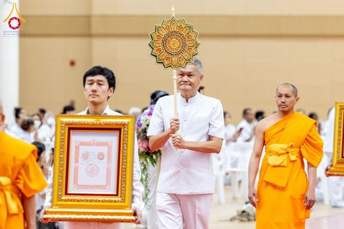 ภาพ No.232478:วันอาทิตย์ที่ 6 กรกฏาคม พ.ศ. 2568 พิธีมุทิตาสักการะพระครูสัญญาบัตร ปีพุทธศักราช 2568 ณ ห้องแก้วสารพัดนึก2 สภาธรรมกายสากล วัดพระธรรมกาย