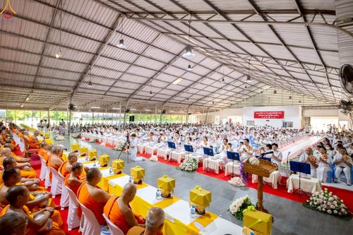 ภาพ No.228106:วันอาทิตย์ที่ 8 มิถุนายน พ.ศ. 2568 พิธีตักบาตรพระ 500 รูป ปีที่ 10 ณ ธุดงคสถานล้านนา อำเภอสันทราย จังหวัดเชียงใหม่