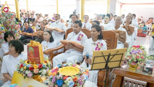 ภาพ No.181905:พิธีทอดกฐิน ณ สำนักสงฆ์ก.ม.8 พลูตาหลวง ต.พลูตาหลวง อ.สัตหีบ จ.ชลบุรี  ในโครงการทอดกฐินสามัคคีทั่วไทย 30,000 วัด บูชาธรรม 80 ปี หลวงพ่อธัมมชโย โดยคณะศิษยานุศิษย์วัดพระธรรมกาย วันที่ 2 พฤศจิกายน พ.ศ. 2567