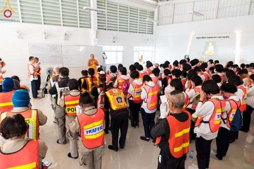 V.6 บุญเข้า การเตรียมงาน เก็บงาน การรับบุญของเจ้าหน้าที่หน่วยงานต่างๆ เพื่อโครงการธรรมยาตรา กตัญญูบูชามหาปูชนียาจารย์ พระมงคลเทพมุนี (สด จนฺทสโร) พระผู้ปราบมาร อนุสรณ์สถาน 7 แห่ง ปีที่ 12 ระหว่างวันที่ 2 - 31 มกราคม พ.ศ.2567