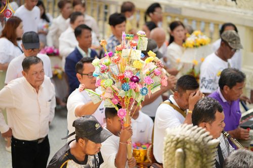 ภาพ No.163243:โครงการกฐินสามัคคีทั่วไทย 30,000 วัด บูชาธรรม 80 ปี หลวงพ่อธัมมชโย โดย คณะศิษยานุศิษย์วัดพระธรรมกาย ณ วัดประดิษฐ์ธรรม จ.สระบุรี วันที่ 19 ตุลาคม พ.ศ. 2567