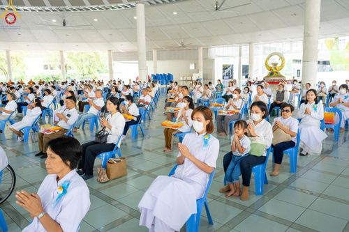 ภาพ No.212618:วันพฤหัสบดีที่ 20 มีนาคม พ.ศ. 2568 พิธีเจริญพระพุทธมนต์ เนื่องในอายุวัฒนมงคลครบ 74 ปี พระภาวนาธรรมวิเทศ วิ. (ภูเบศ ฌานาภิญโญ) ณ หอฉันคุณยายฯ วัดพระธรรมกาย