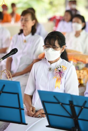 ภาพ No.87613:พิธีสวดพุทธมนต์วันละสังขาร คุณยายอาจารย์ มหารัตนอุบาสิกาจันทร์ ขนนกยูง และพิธีเทคอนกรีตฐานราก อาคาร 80 ปี หลวงพ่อธัมมชโย ณ ศูนย์ปฏิบัติธรรมวิหารแดง ต.เจริญธรรม อ.วิหารแดง จ.สระบุรี วันที่ 10 กันยายน พ.ศ. 2566