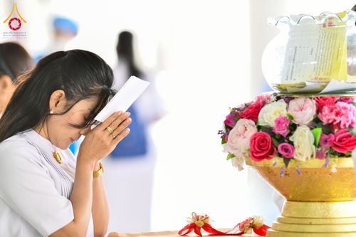 ภาพ No.217092:วันเสาร์ที่ 12 เมษายน พ.ศ. 2568 พิธีบุพเปตพลี ครั้งที่ 162 ร่วมอุทิศบุญแด่หมู่ญาติที่ล่วงลับไปแล้ว และพิธีถวายภัตตาหารเมนูสวรรค์ ณ หอฉันคุณยายอาจารย์ฯ วัดพระธรรมกาย