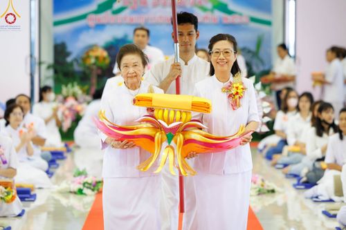 ภาพ No.100582:พิธีทอดกฐินสามัคคี เพื่อสร้างถนนธรรมวิถี ณ ศูนย์อบรมเยาวชนบางปะหัน จ.พระนครศรีอยุธยา วันอาทิตย์ที่ ๒๖ พฤศจิกายน พ.ศ. ๒๕๖๖