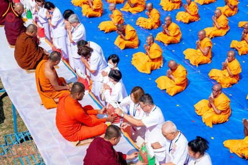 ภาพ No.209951:วันอังคารที่ 4 มีนาคม พ.ศ. 2568 พิธีบรรพชาสามเณรเนปาล 500 รูป ณ ลุมพินี ประเทศเนปาล