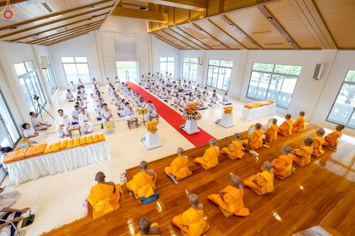 ภาพ No.268472:วันพฤหัสบดีที่ 23 ตุลาคม พ.ศ. 2568 พิธีทอดกฐินเพื่อสร้างกุฏิสงฆ์ ณ ศูนย์ปฏิบัติธรรมนานาชาติสะเดา จ.สงขลา