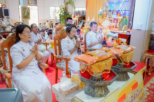 ภาพ No.253366:วันที่ 12 ตุลาคม พ.ศ. 2568 พิธีทอดกฐินสามัคคีทั่วไทย 30,000 วัด โดยคณะศิษยานุศิษย์ บูชาธรรม 81 ปี หลวงพ่อธัมมชโย ณ วัดบางน้ำผึ้งนอก อ.พระประแดง จ.สมุทรปราการ