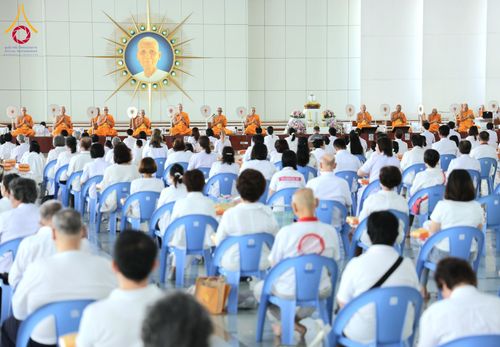 ภาพ No.209869:วันพุธที่ 26 กุมภาพันธ์ พ.ศ. 2568 พิธีบุพเปตพลี ครั้งที่ 159 ณ หอฉันคุณยายอาจารย์จันทร์ขนนกยูง วัดพระธรรมกาย