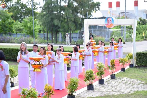 ภาพ No.241267:วันอาทิตย์ที่ 24 สิงหาคม พ.ศ.2568 พิธีปฐมผ้าป่าสถาปนาองค์พระเจดีย์เพื่อสร้างสันติภาพโลก พิธีไถ่ชีวิตโค สร้างมหากุศลด้วยการให้ชีวิตสัตว์เป็นทาน ณ ศูนย์ปฏิบัติธรรมสระบุรี อ.พระพุทธบาท จ.สระบุรี