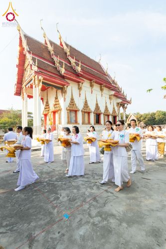 ภาพ No.204600:พิธีทอดผ้าป่าทำนุบำรุงศาสนสถาน ณ วัดเกิดการอุดม ตำบลคลองสาม อำเภอคลองหลวง จังหวัดปทุมธานี ในโครงการธรรมยาตรา กตัญญูบูชา มหาปูชนียาจารย์ พระมงคลเทพมุนี(สด จนฺทสโร) พระผู้ปราบมาร อนุสรณ์สถาน 7 แห่ง ปีที่ 13 วันที่ 30 มกราคม พ.ศ. 2568