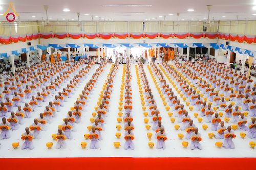 ภาพ No.281220:วันที่ 4 ธันวาคม พ.ศ. 2568 พิธีบรรพชาสามเณร ในโครงการบวชบูชาธรรมมหาปูชนียาจารย์  ณ วัดกลางพระอารามหลวง จังหวัดบุรีรัมย์