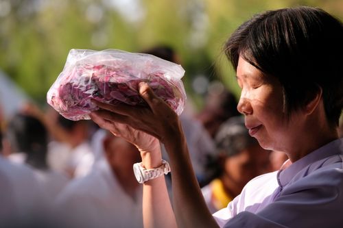 ภาพ No.33502:โครงการธรรมยาตรา เส้นทางพระผู้ปราบมาร ปีที่ 7 ณ อนุสรณ์สถานพระมงคลเทพมุนี