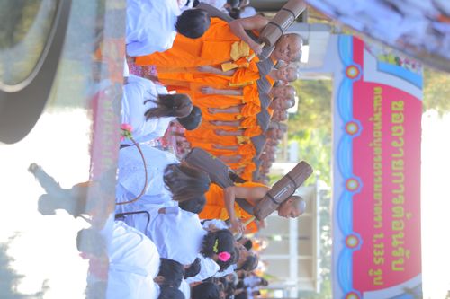 ภาพ No.33471:โครงการธรรมยาตรา เส้นทางพระผู้ปราบมาร ปีที่ 7 ณ อนุสรณ์สถานพระมงคลเทพมุนี