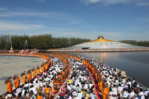ภาพ No.33398:โครงการธรรมยาตรา เส้นทางพระผู้ปราบมาร ปีที่ 7 ณ วัดพระธรรมกาย
