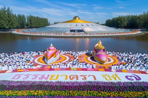 ภาพ No.33270:โครงการธรรมยาตรา เส้นทางพระผู้ปราบมาร ปีที่ 7 ณ วัดพระธรรมกาย