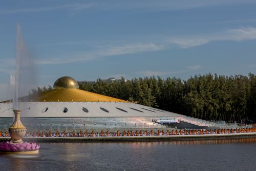 ภาพ No.33334:โครงการธรรมยาตรา เส้นทางพระผู้ปราบมาร ปีที่ 7 ณ วัดพระธรรมกาย