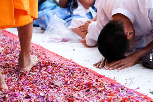 ภาพ No.33523:โครงการธรรมยาตรา เส้นทางพระผู้ปราบมาร ปีที่ 7 ณ อนุสรณ์สถานพระมงคลเทพมุนี