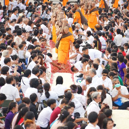 ภาพ No.33784:โครงการธรรมยาตรา เส้นทางพระผู้ปราบมาร ปีที่ 7 ณ วัดสองพี่น้อง