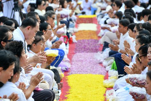 ภาพ No.33663:โครงการธรรมยาตรา เส้นทางพระผู้ปราบมาร ปีที่ 7 ณ วัดสองพี่น้อง