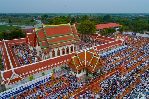 ภาพ No.33593:โครงการธรรมยาตรา เส้นทางพระผู้ปราบมาร ปีที่ 7 ณ วัดสองพี่น้อง