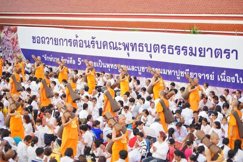 ภาพ No.33788:โครงการธรรมยาตรา เส้นทางพระผู้ปราบมาร ปีที่ 7 ณ วัดสองพี่น้อง