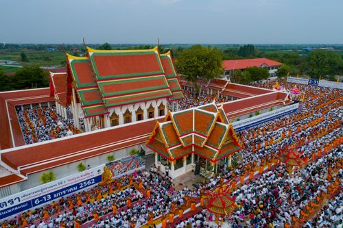 โครงการธรรมยาตรา เส้นทางพระผู้ปราบมาร ปีที่ 7 ณ วัดสองพี่น้อง