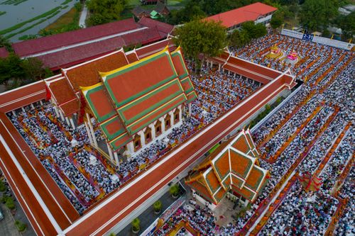 ภาพ No.33592:โครงการธรรมยาตรา เส้นทางพระผู้ปราบมาร ปีที่ 7 ณ วัดสองพี่น้อง