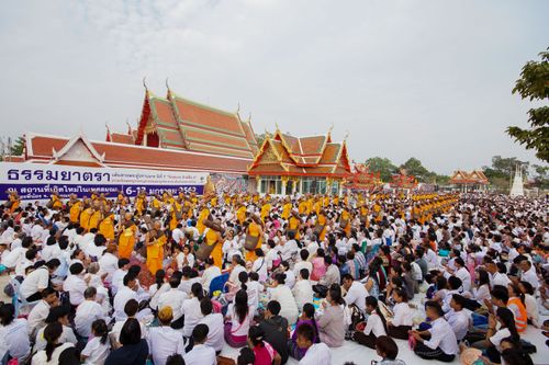 ภาพ No.33777:โครงการธรรมยาตรา เส้นทางพระผู้ปราบมาร ปีที่ 7 ณ วัดสองพี่น้อง
