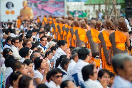 ภาพ No.33707:โครงการธรรมยาตรา เส้นทางพระผู้ปราบมาร ปีที่ 7 ณ วัดสองพี่น้อง