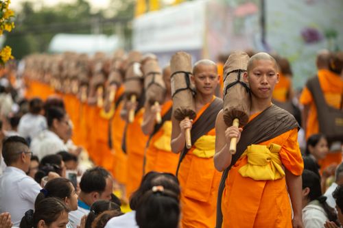 ภาพ No.33619:โครงการธรรมยาตรา เส้นทางพระผู้ปราบมาร ปีที่ 7 ณ วัดสองพี่น้อง