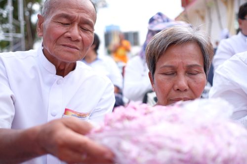 ภาพ No.33743:โครงการธรรมยาตรา เส้นทางพระผู้ปราบมาร ปีที่ 7 ณ วัดสองพี่น้อง