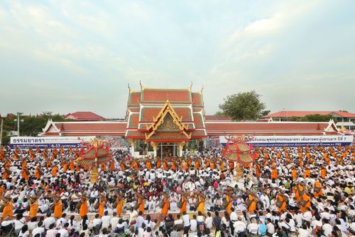 ภาพ No.33718:โครงการธรรมยาตรา เส้นทางพระผู้ปราบมาร ปีที่ 7 ณ วัดสองพี่น้อง