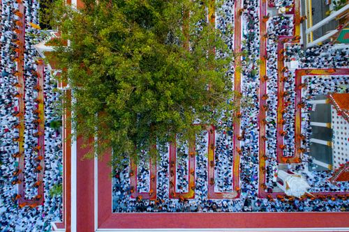 ภาพ No.33597:โครงการธรรมยาตรา เส้นทางพระผู้ปราบมาร ปีที่ 7 ณ วัดสองพี่น้อง