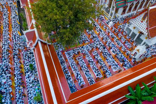 ภาพ No.33598:โครงการธรรมยาตรา เส้นทางพระผู้ปราบมาร ปีที่ 7 ณ วัดสองพี่น้อง