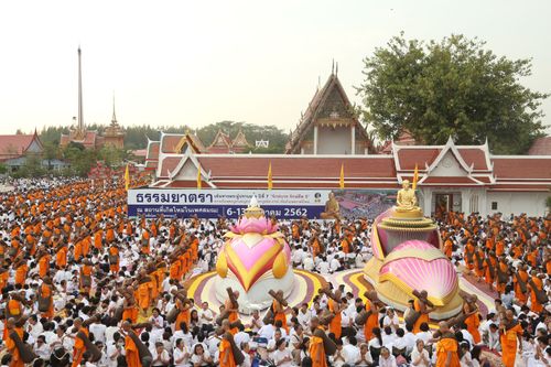 ภาพ No.33724:โครงการธรรมยาตรา เส้นทางพระผู้ปราบมาร ปีที่ 7 ณ วัดสองพี่น้อง
