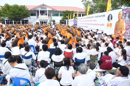 ภาพ No.33631:โครงการธรรมยาตรา เส้นทางพระผู้ปราบมาร ปีที่ 7 ณ วัดสองพี่น้อง