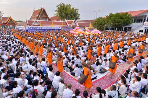 ภาพ No.33668:โครงการธรรมยาตรา เส้นทางพระผู้ปราบมาร ปีที่ 7 ณ วัดสองพี่น้อง