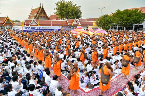 ภาพ No.33673:โครงการธรรมยาตรา เส้นทางพระผู้ปราบมาร ปีที่ 7 ณ วัดสองพี่น้อง