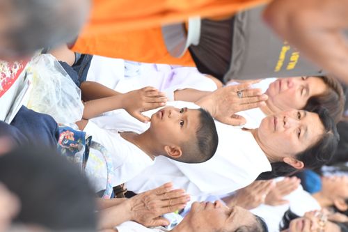 ภาพ No.33635:โครงการธรรมยาตรา เส้นทางพระผู้ปราบมาร ปีที่ 7 ณ วัดสองพี่น้อง