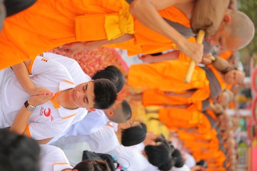 ภาพ No.33688:โครงการธรรมยาตรา เส้นทางพระผู้ปราบมาร ปีที่ 7 ณ วัดสองพี่น้อง